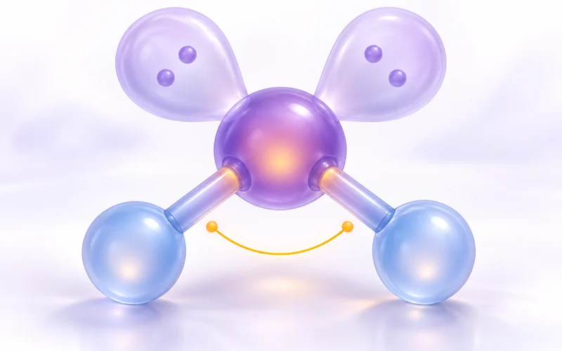 3D Bent Molecules · VSEPR Angle Lab interactive simulation