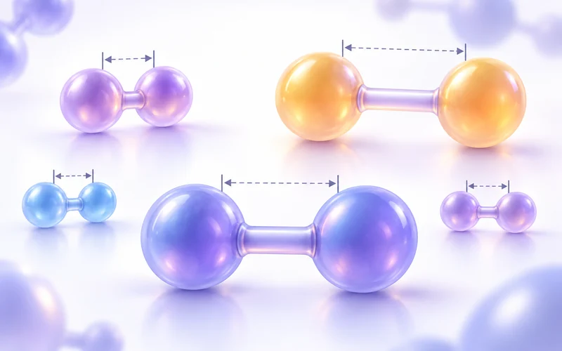 3D Bond Length Simulation interactive simulation