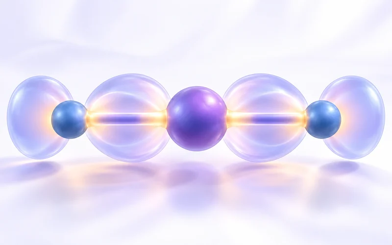 3D Linear Molecules Simulation interactive simulation