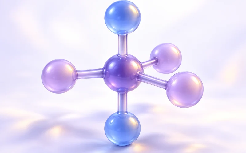 3D Trigonal Bipyramidal Geometry Simulation interactive simulation