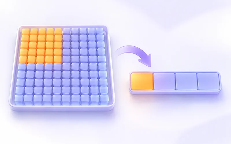 Percent as a Decimal interactive simulation