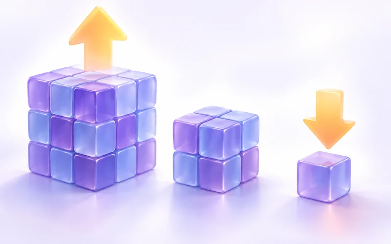 Percentage Change Simulation interactive simulation
