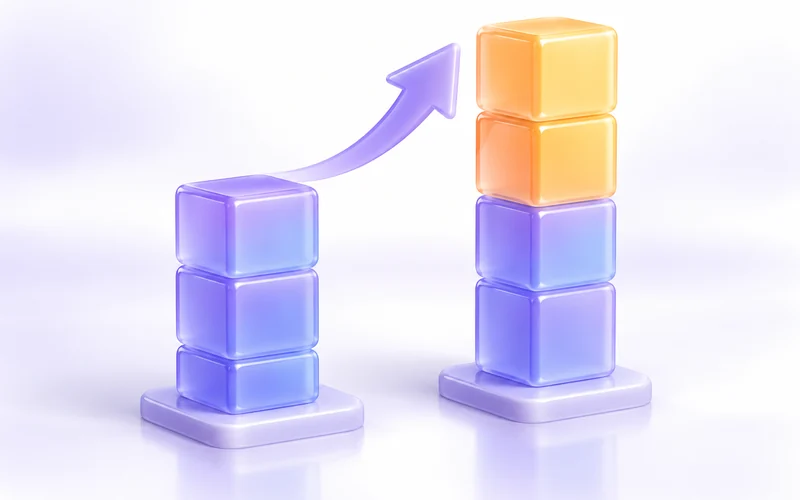 Percentage Increase Simulation interactive simulation